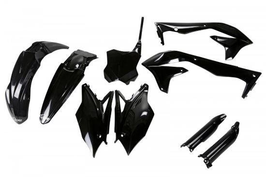 Picture of UFO FULL KIT KAWASAKI BLACK - KXF 450 2016-2017