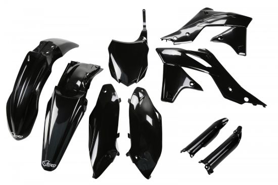 Picture of UFO FULL KIT KAWASAKI BLACK - KXF 250 2013-2016