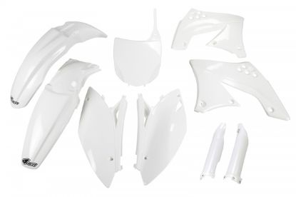 Picture of UFO FULL KIT KAWASAKI WHITE - KXF 450 2009-2011