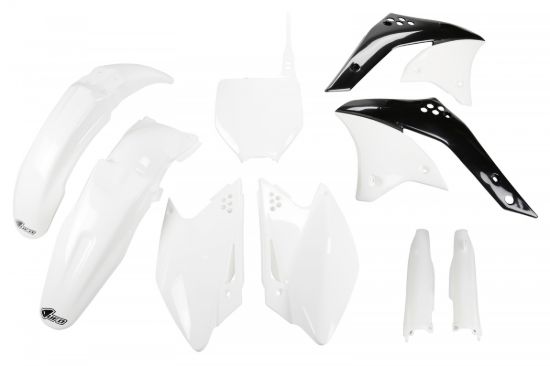 Picture of UFO FULL KIT KAWASAKI WHITE - KXF 250 2008-2008
