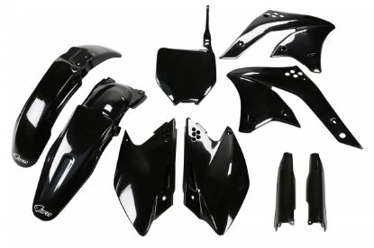 Picture of UFO FULL KIT KAWASAKI BLACK - KXF 250 2008-2008