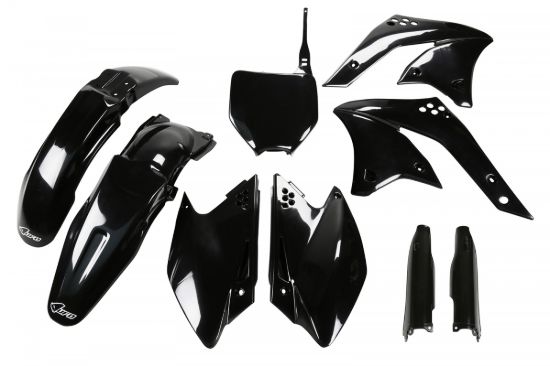 Picture of UFO FULL KIT KAWASAKI BLACK - KXF 250 2008-2008
