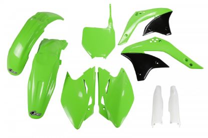 Picture of UFO FULL KIT KAWASAKI GREEN - KXF 450 2007-2007