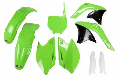 Picture of UFO FULL KIT KAWASAKI GREEN - KXF 250 2007-2007