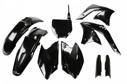 Picture of UFO FULL KIT KAWASAKI BLACK - KXF 250 2006-2006