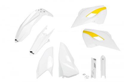 Picture of UFO FULL KIT HUSQVARNA WHITE - TE 125 2015