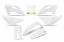 Picture of UFO FULL KIT HUSQVARNA WHITE - TC / FC 2023-2024