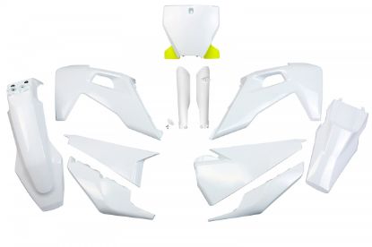 Picture of UFO FULL KIT HUSQVARNA WHITE - TC / FC 2019-2022