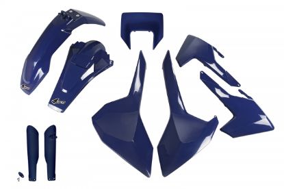Picture of UFO FULL KIT HUSQVARNA BLUE - TE / FE 125 2017-2019