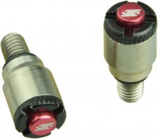 Picture of Voorvork ontluchtingsnippel Showa/Kayaba Rood M5x0,8