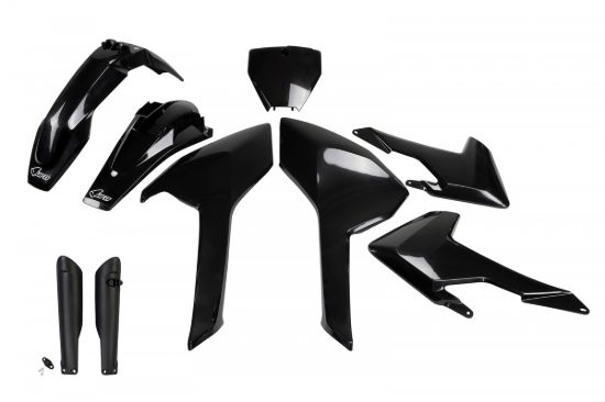 Picture of UFO FULL KIT HUSQVARNA BLACK - TC / FC 2016-2018