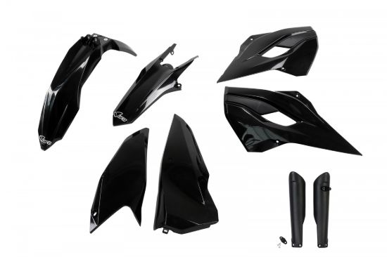 Picture of UFO FULL KIT HUSQVARNA BLACK - TE / FE 2015-2016