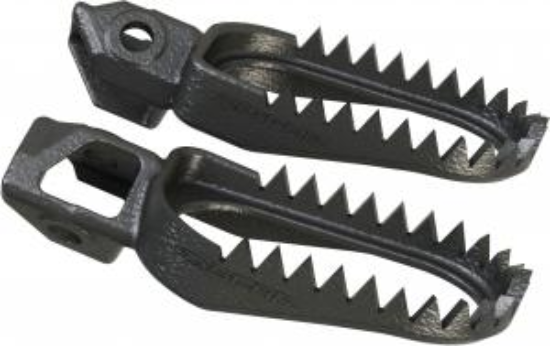 Picture of SX SXF TC FC 23-24 EXC EXCF TE FE MC EC EXF 2024 Scar stalen voetsteunen Zwart