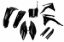 Afbeeldingen van UFO FULL KIT HONDA BLACK - CRF 250R 2014-2017 / CRF 450R 2013-2016