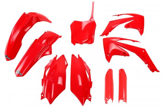 Afbeeldingen van UFO FULL KIT HONDA RED - CRF 250R 2011-2013 / CRF 450R 2011-2012