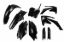 Afbeeldingen van UFO FULL KIT HONDA BLACK - CRF 250R / 450R 2011-2013