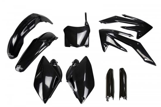 Afbeeldingen van UFO FULL KIT HONDA BLACK - CRF 250R 2008-2009