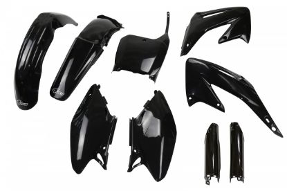 Afbeeldingen van UFO FULL KIT HONDA BLACK - CR 125 / CR 250 2002-2003
