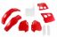 Afbeeldingen van UFO FULL KIT HONDA OEM 92 - CR 125 / CR 250 1991-1992