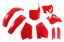 Afbeeldingen van UFO FULL KIT HONDA RED - CR 125 / CR 250 1995-1997
