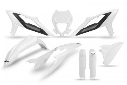 Picture of UFO FULL KIT BETA WHITE WITH HEADLIGHT - RR 125 /RR 250/RR 300/RR 350/RR 400 2023-2024