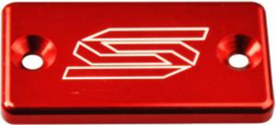 Picture of Voorrem cilinder deksel Scar Kawasaki/Suzuki/Yamaha Rood