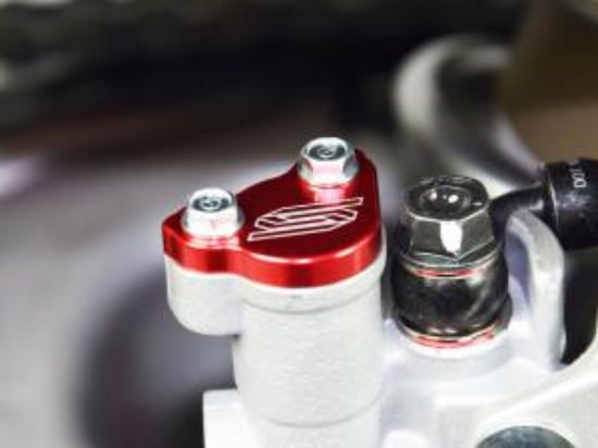 Picture of Achterrem cilinder deksel Scar Honda Rood