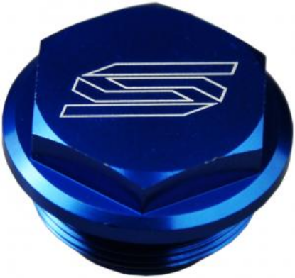 Picture of Achterrem cilinder deksel Scar Blauw Ktm/Husqvarna/Husaberg/Sherco