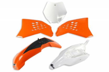 Picture of UFO PLASTIC KIT KTM OEM - SX65 12-15