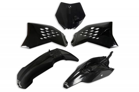 Picture of UFO PLASTIC KIT KTM BLACK - SX65 12-15