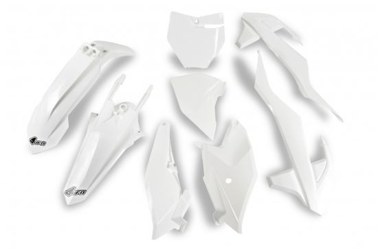 Picture of UFO PLASTIC KIT KTM WHITE - SX85 18-23