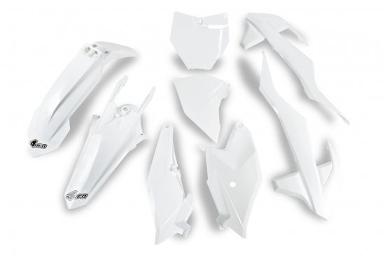 Picture of UFO PLASTIC KIT KTM WHITE 20-21 - SX85 18-23