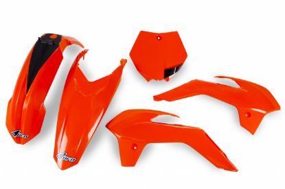 Picture of UFO PLASTIC KIT KTM NEON ORANGE - KTM 85 13-17