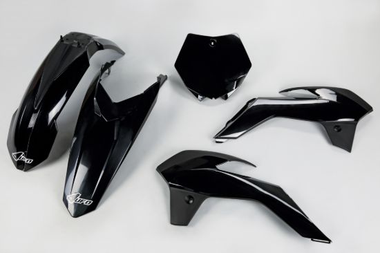 Picture of UFO PLASTIC KIT KTM BLACK - KTM 85 13-16