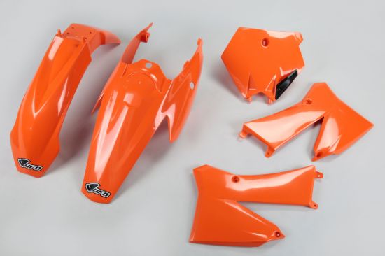 Picture of UFO PLASTIC KIT KTM ORANGE (OEM) - KTM 85 06-12