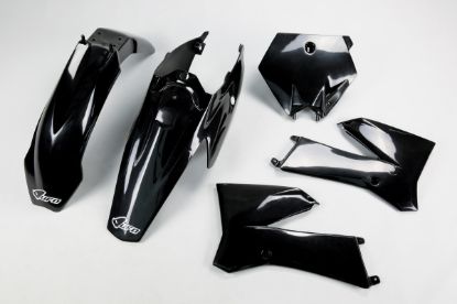 Picture of UFO PLASTIC KIT KTM BLACK - KTM 85 06-12