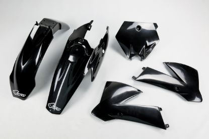Picture of UFO PLASTIC KIT KTM BLACK - KTM 85 04-05