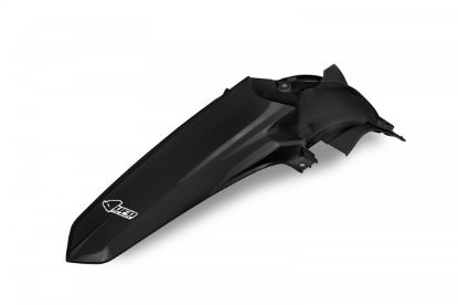 Picture of UFO REAR FENDER YAMAHA BLACK - YZ125 / YZ250 22-