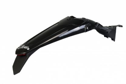 Picture of UFO REAR FENDER (W/LED) YAMAHA BLACK - YZF 250 19-23 / 450 18-22