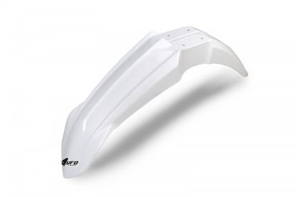 Picture of UFO FRONT FENDER YAMAHA WHITE - YZ / YZF / WRF 19-