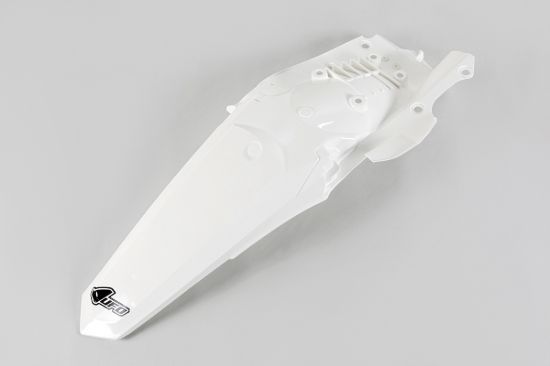 Picture of UFO REAR FENDER YAMAHA WHITE - WRF250 15-19/450 16-18