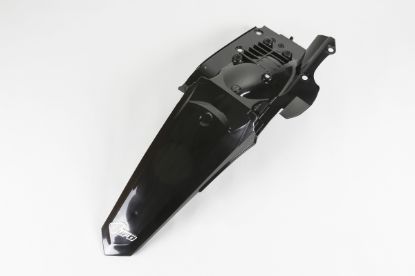 Picture of UFO REAR FENDER YAMAHA BLACK - WRF250 15-19/450 16-18