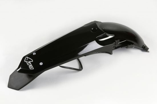 Picture of UFO REAR FENDER (W/LED) YAMAHA BLACK - YZ125/250 15-21
