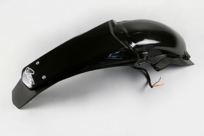Picture of UFO REAR FENDER (W/LED) YAMAHA BLACK - WRF250/450 03-06