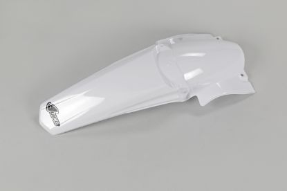 Picture of UFO REAR FENDER YAMAHA WHITE - YZF250/450 06-09