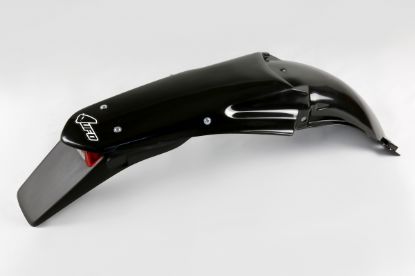 Picture of UFO REAR FENDER YAMAHA BLACK - YZ125/250 02-14