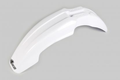 Picture of UFO FRONT FENDER YAMAHA WHITE - YZ125/250 92-99 WR125/250 95-99