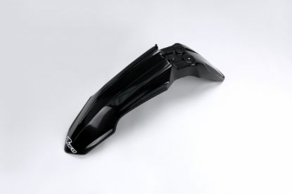 Picture of UFO FRONT FENDER SUZUKI BLACK - RMZ 250 10-18 / RMZ450 08-17