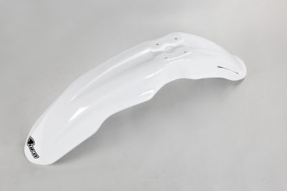 Picture of UFO FRONT FENDER SUZUKI WHITE - RM125/250 01-25/RMZ250 07-09/450 05-07