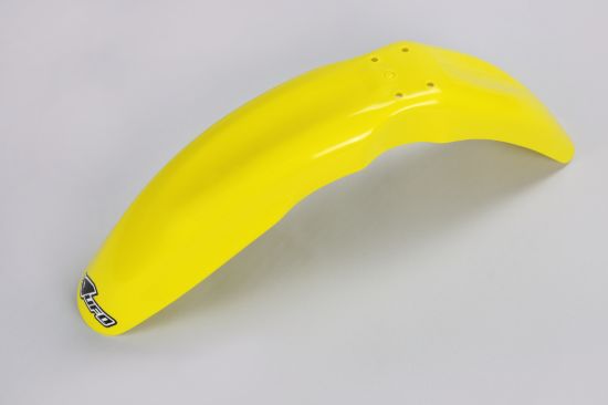 Picture of UFO FRONT FENDER SUZUKI YELLOW - RM85 00-25